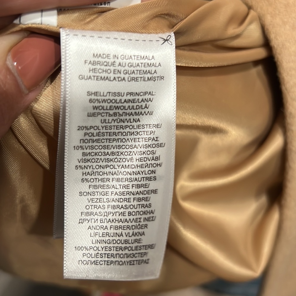 Ralph Lauren camel coat - Picture 5 of 5